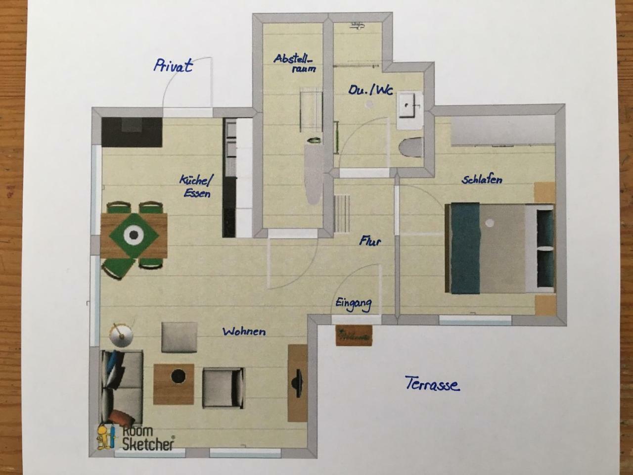 Ferienwohnung Gluiber Beuren  Exterior foto